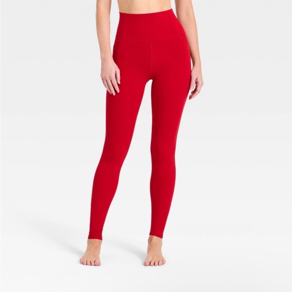 all in motion Pants - All in Motion Women's Bold Red Leggings
